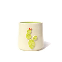 Prickly Pear Sipping Cup by Crooked Tree Ceramics