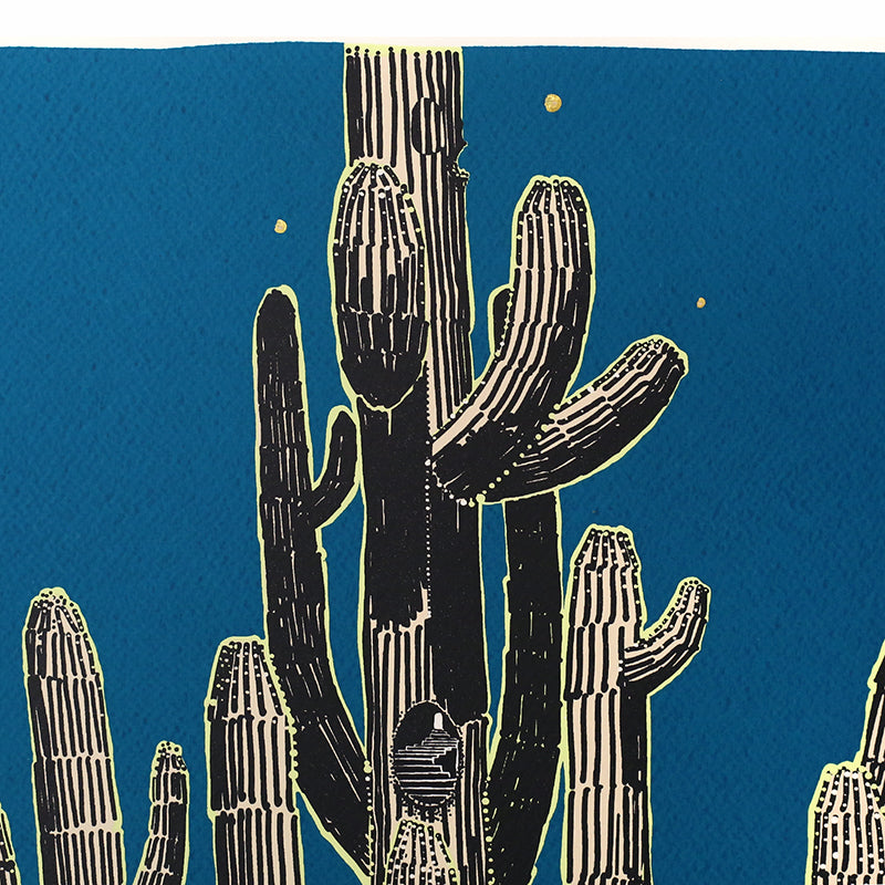 Saguaro Sketch by Andy Brown