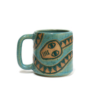 Rattlesnake mug by Crooked Tree Ceramics