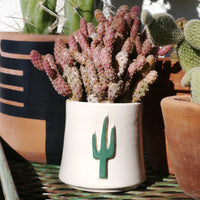 Saguaro Sipping Cup by Crooked Tree Ceramics