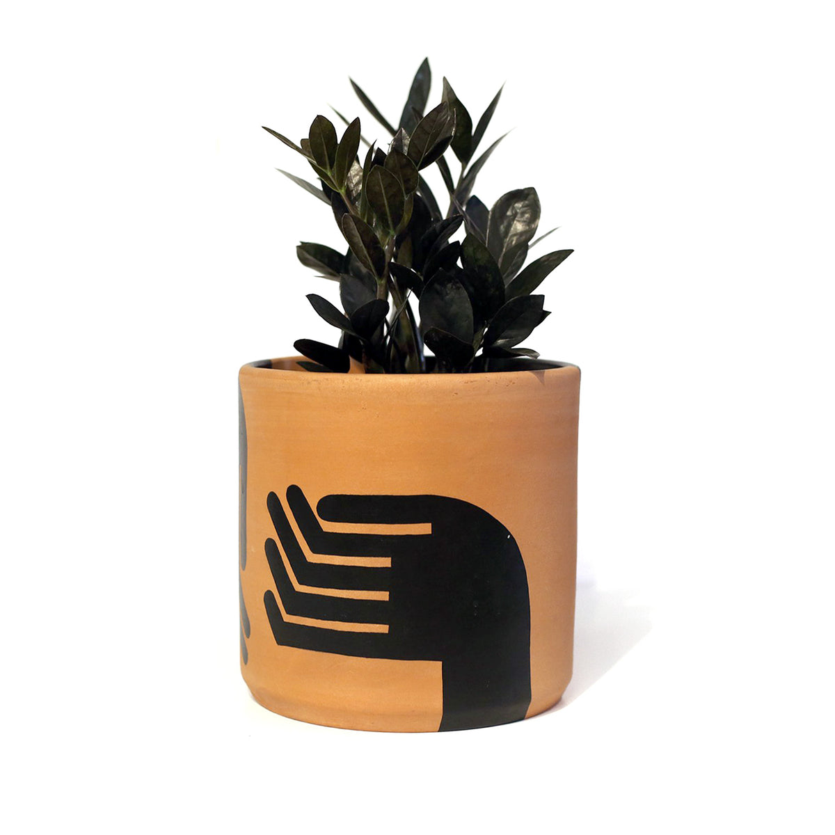 9”  hands planter by Elizabeth Brice-Heames