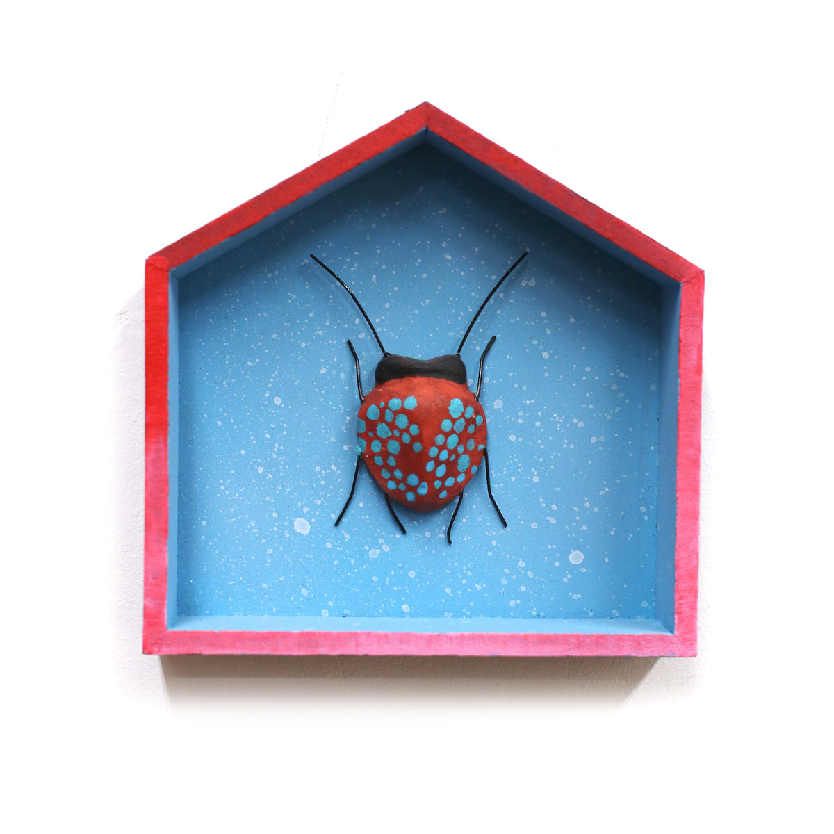 Lady Bug in Blue House by Jennifer Gross