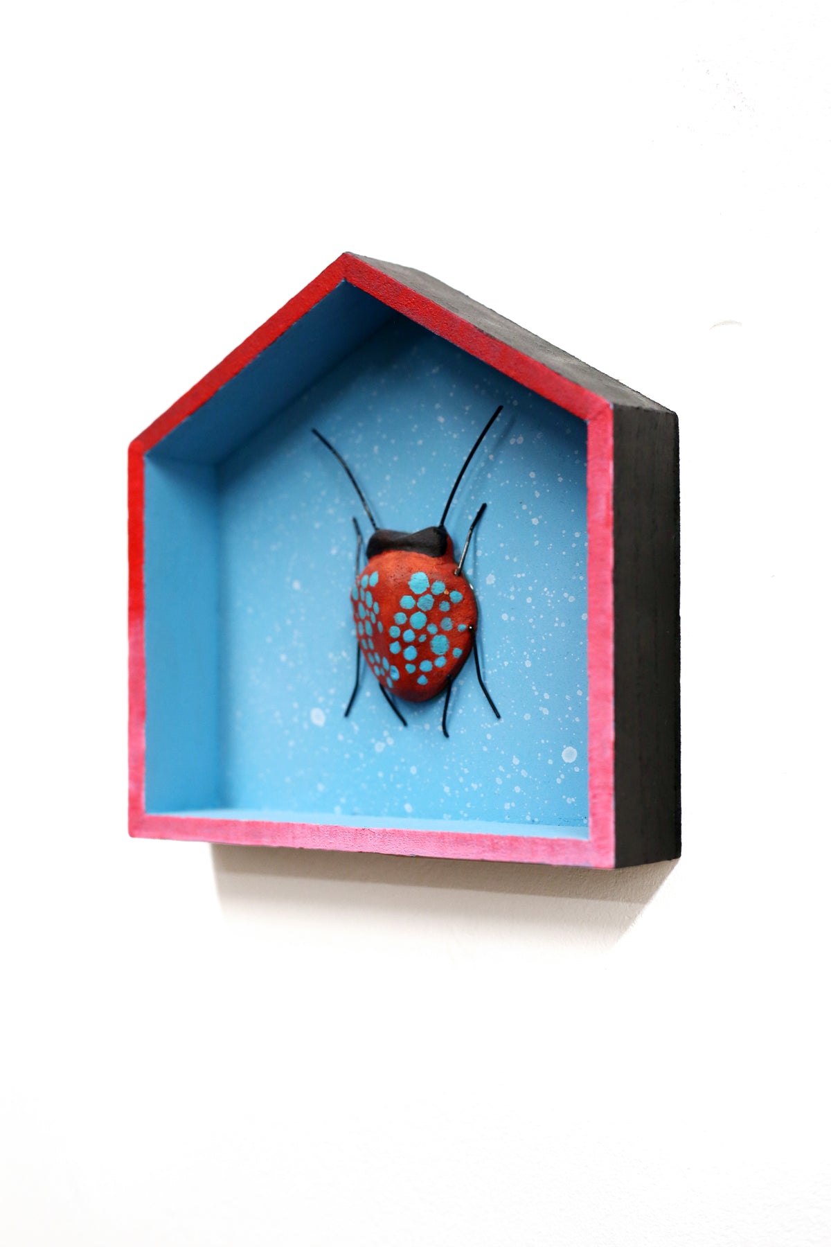 Lady Bug in Blue House by Jennifer Gross