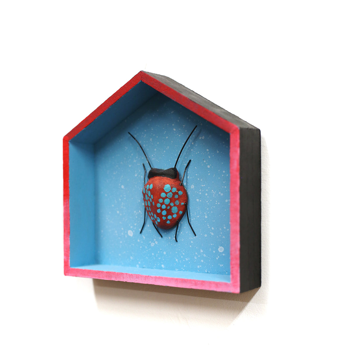 Lady Bug in Blue House by Jennifer Gross