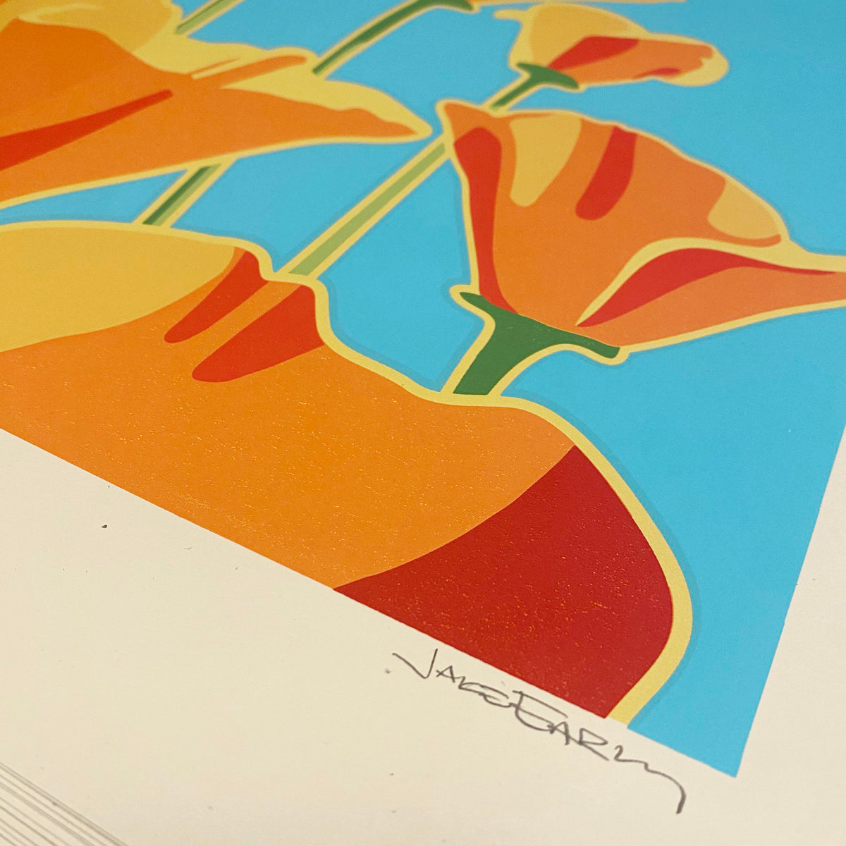 California Poppies (Unframed) by Jake Early