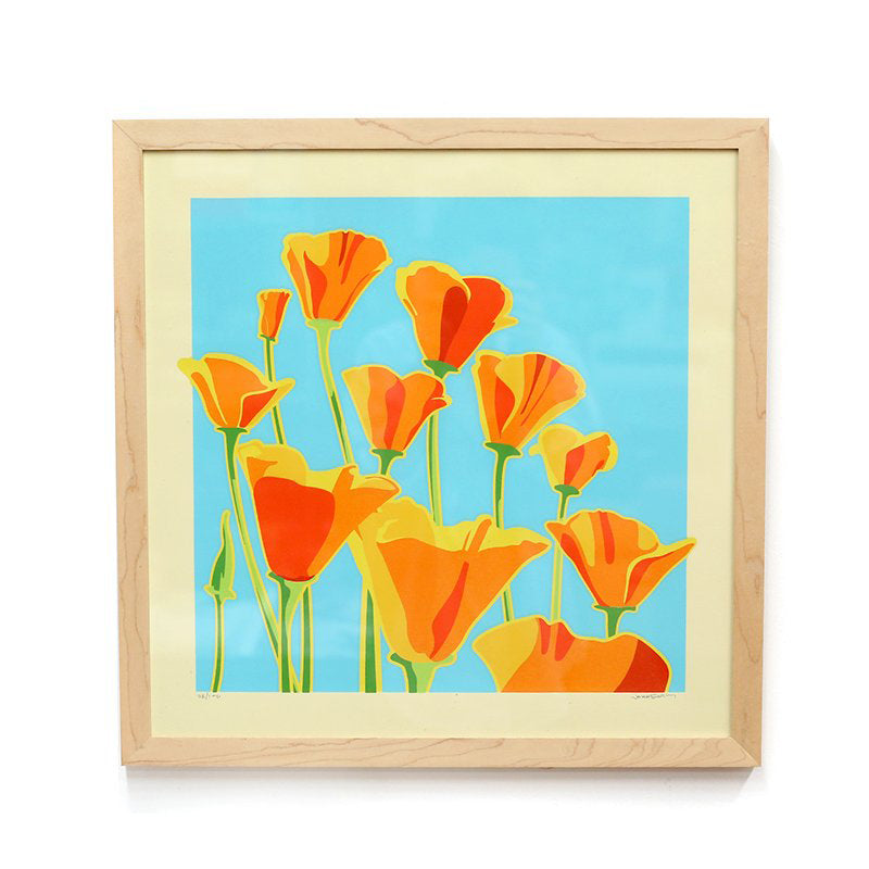 California Poppies (Unframed) by Jake Early