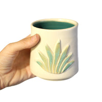 Agave Sipping Cup by Crooked Tree Ceramics