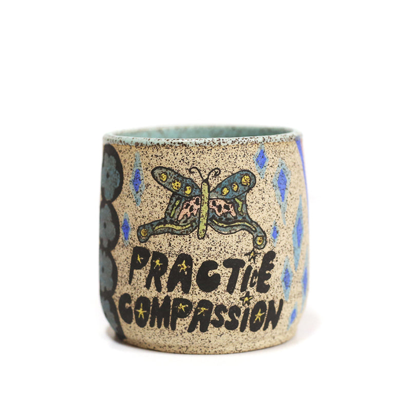 Practice Compassion Cup by Katie Lebel