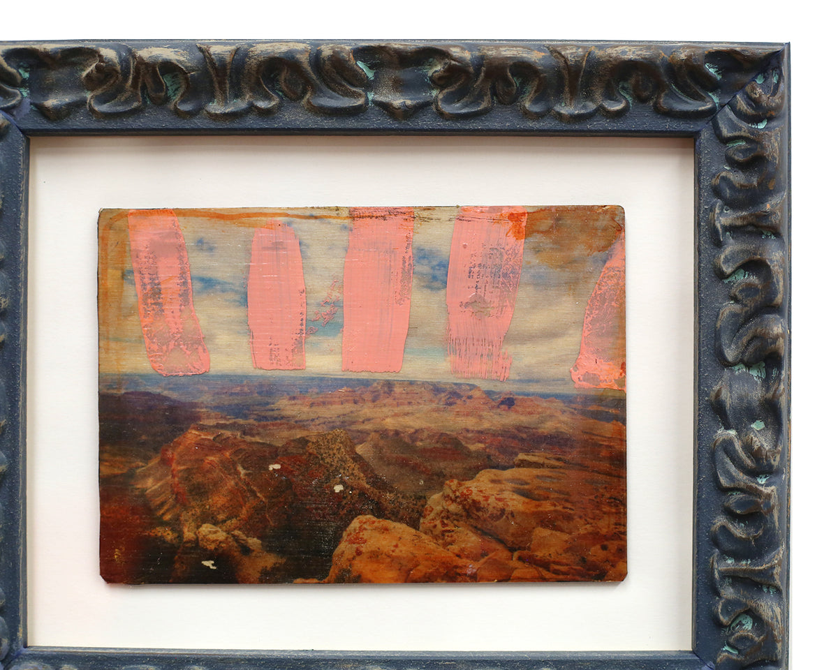 Framed Postcard Collaboration by Brad Towsley & Lisa Olson