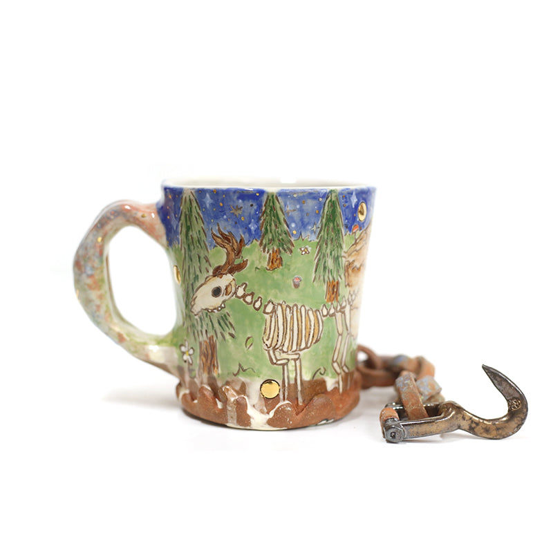 Mug and Chain by Tuile Fionnuala