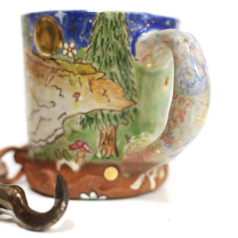 Mug and Chain by Tuile Fionnuala