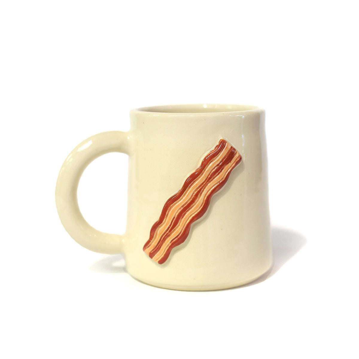 Bacon Mug by Crooked Tree Ceramics