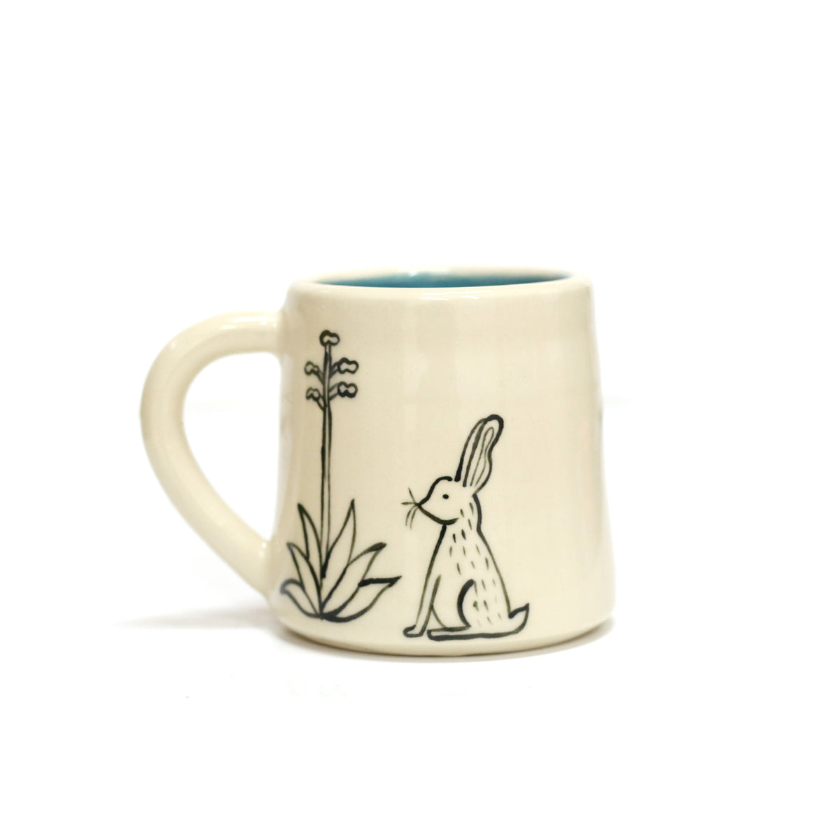 Rabbit Mug by Crooked Tree Ceramics