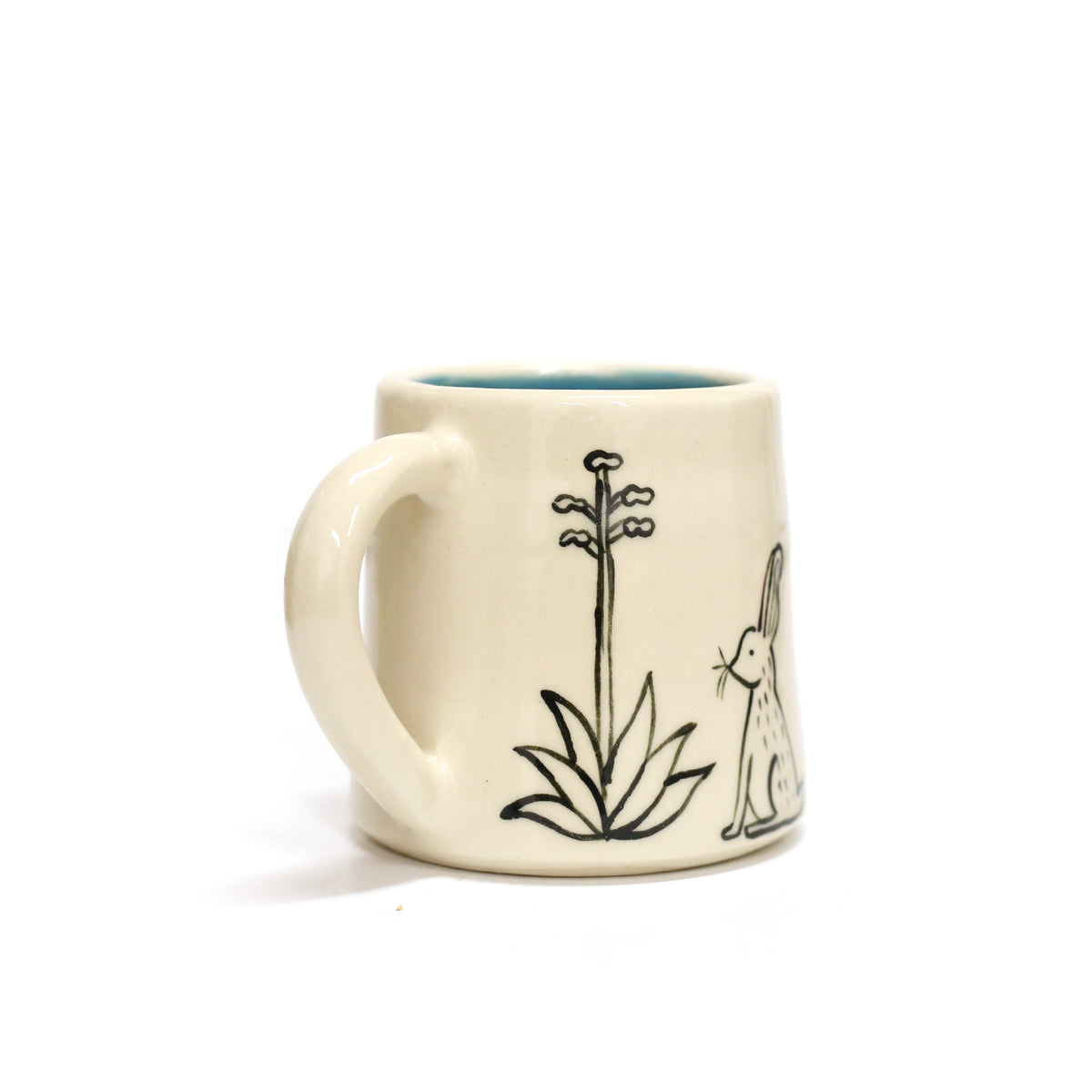 Rabbit Mug by Crooked Tree Ceramics